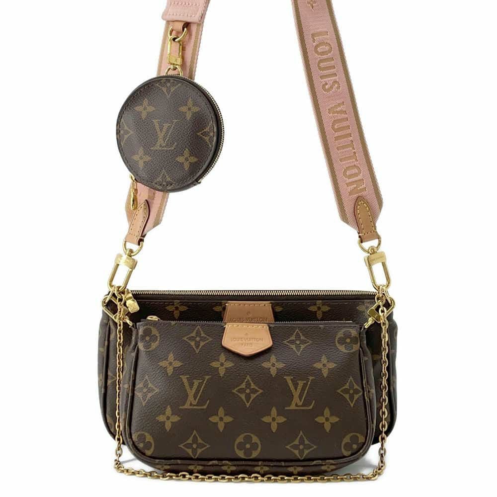別売りショルダー付！ルイヴィトン モノグラム ポシェット アクセサリーノ LOUIS VUITTON】ルイヴィトン『モノグラム ミニ ポシェット アクセ