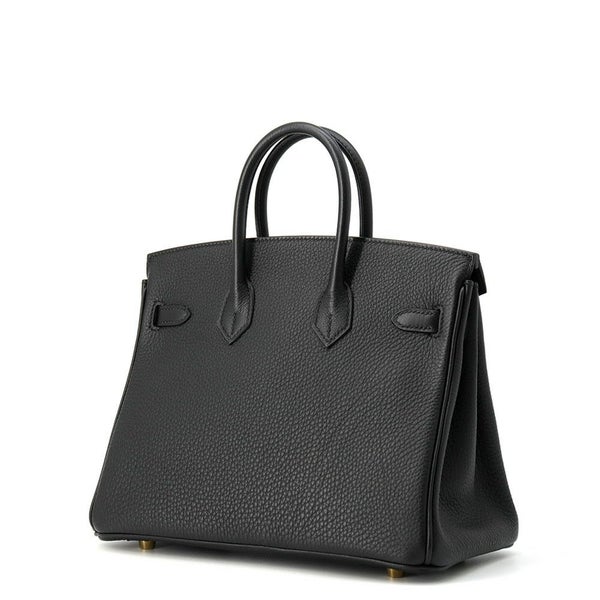 エルメス バーキン25 ブラック/ゴールド金具 トゴ Z刻印 HERMES Birkin ハンドバッグ 黒