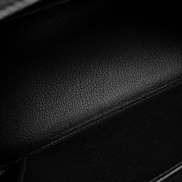 エルメス バーキン25 ブラック/ゴールド金具 トゴ Z刻印 HERMES Birkin ハンドバッグ 黒