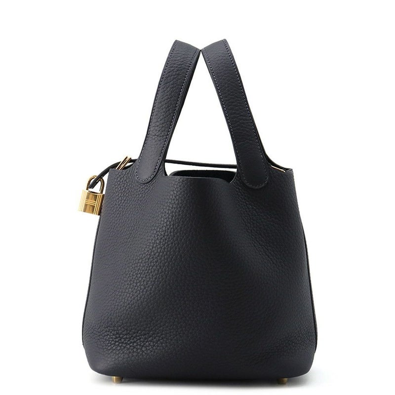 エルメス ハンドバッグ ピコタンロックPM キャバン/ゴールド金具 トリヨンクレマンス K刻印