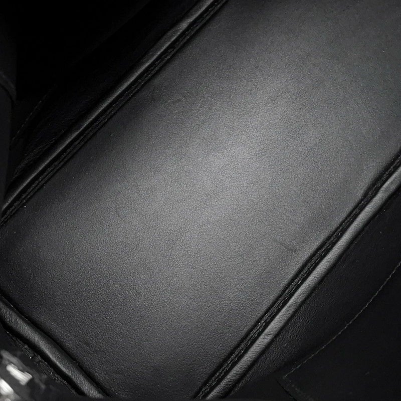 エルメス ハンドバッグ ボリード1923 30 ブラック/シルバー金具 エプソン U刻印 2wayショルダー 黒