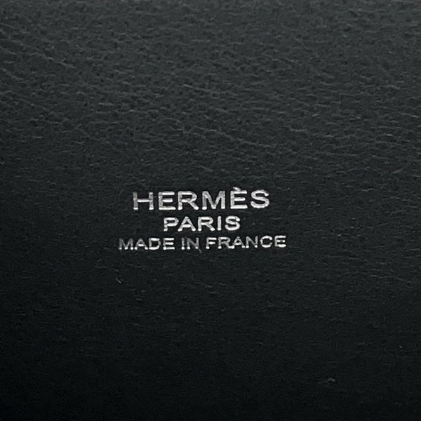 エルメス ハンドバッグ ボリード1923 30 ブラック/シルバー金具 エプソン U刻印 2wayショルダー 黒