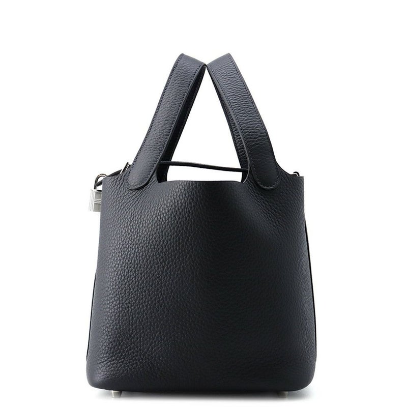 エルメス ハンドバッグ ピコタンロックPM キャバン/シルバー金具 トリヨンクレマンス K刻印