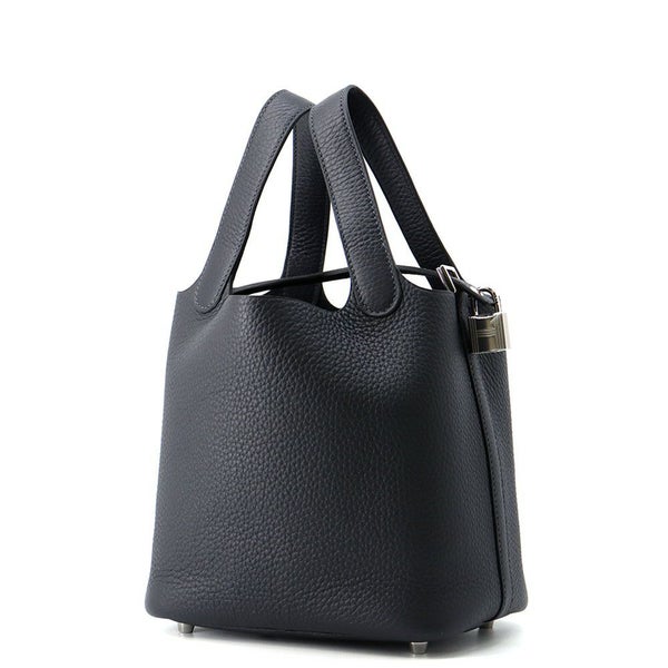エルメス ハンドバッグ ピコタンロックPM キャバン/シルバー金具 トリヨンクレマンス K刻印