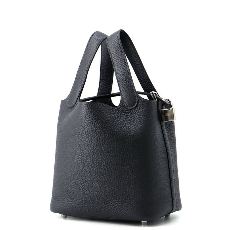 エルメス ハンドバッグ ピコタンロックPM キャバン/シルバー金具 トリヨンクレマンス K刻印