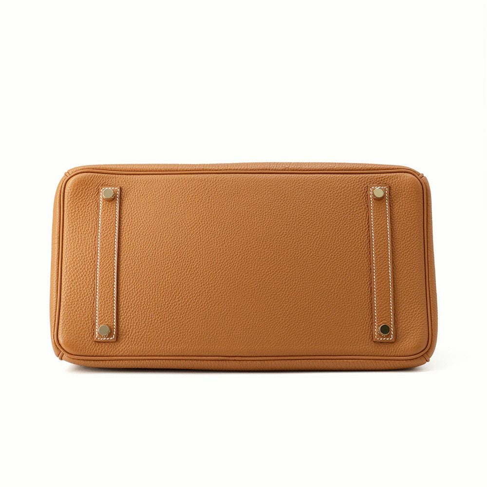 エルメス バーキン35 ゴールド/ゴールド金具 トゴ □K刻印 HERMES