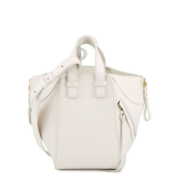 ロエベ ハンドバッグ ハンモック コンパクト レザー A538H13X07 LOEWE 2way 白