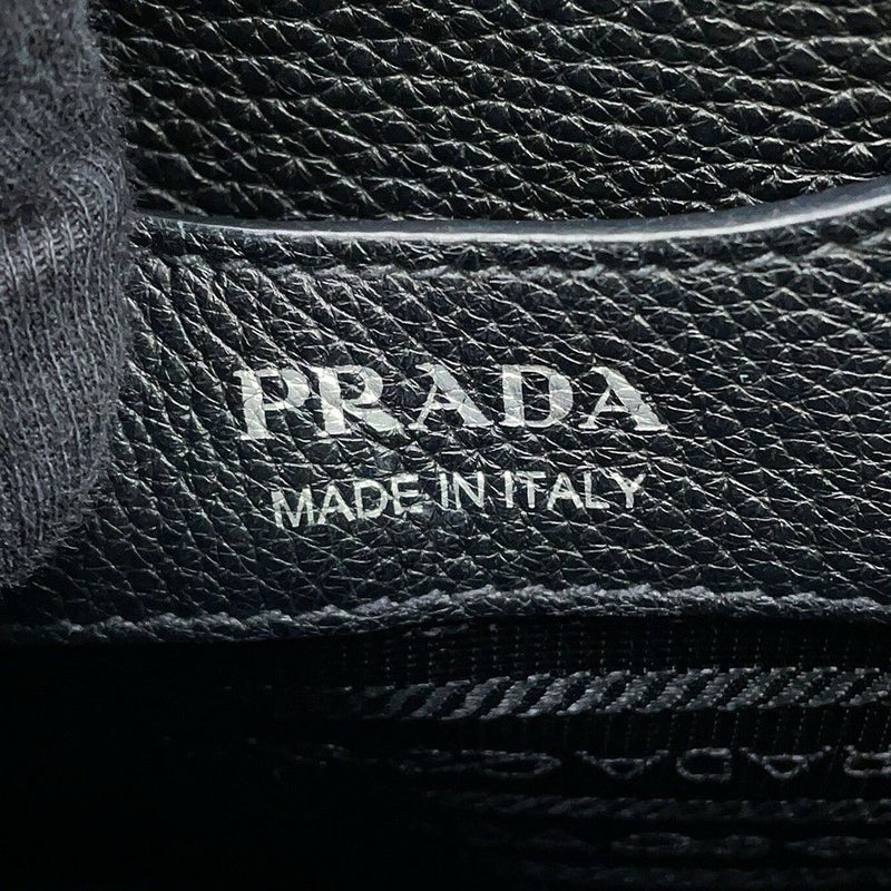 プラダ ハンドバッグ スモール ヴィッテロダイノ レザー 1BC145 PRADA 2way 黒
