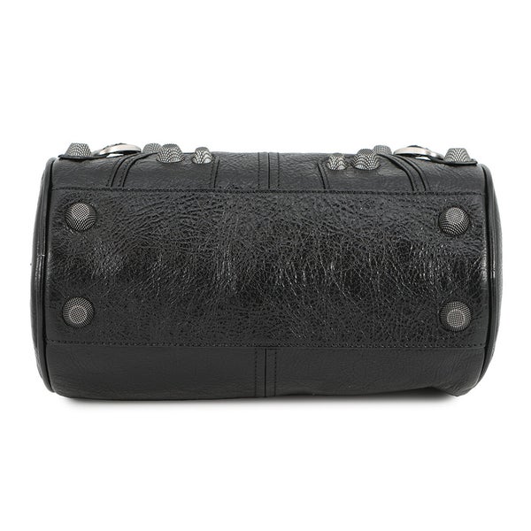 バレンシアガ ショルダーバッグ ルカゴール シリンダー レザー 771716 BALENCIAGA 黒