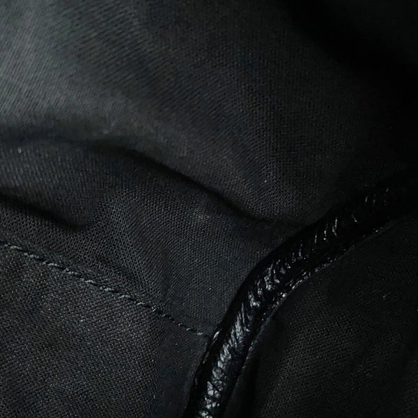 バレンシアガ ショルダーバッグ ルカゴール シリンダー レザー 771716 BALENCIAGA 黒