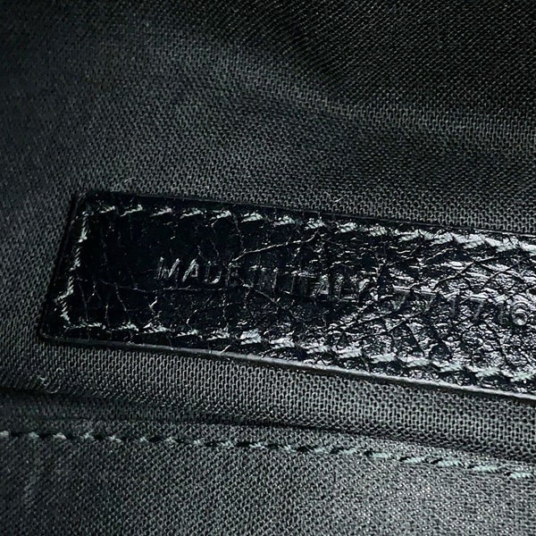 バレンシアガ ショルダーバッグ ルカゴール シリンダー レザー 771716 BALENCIAGA 黒