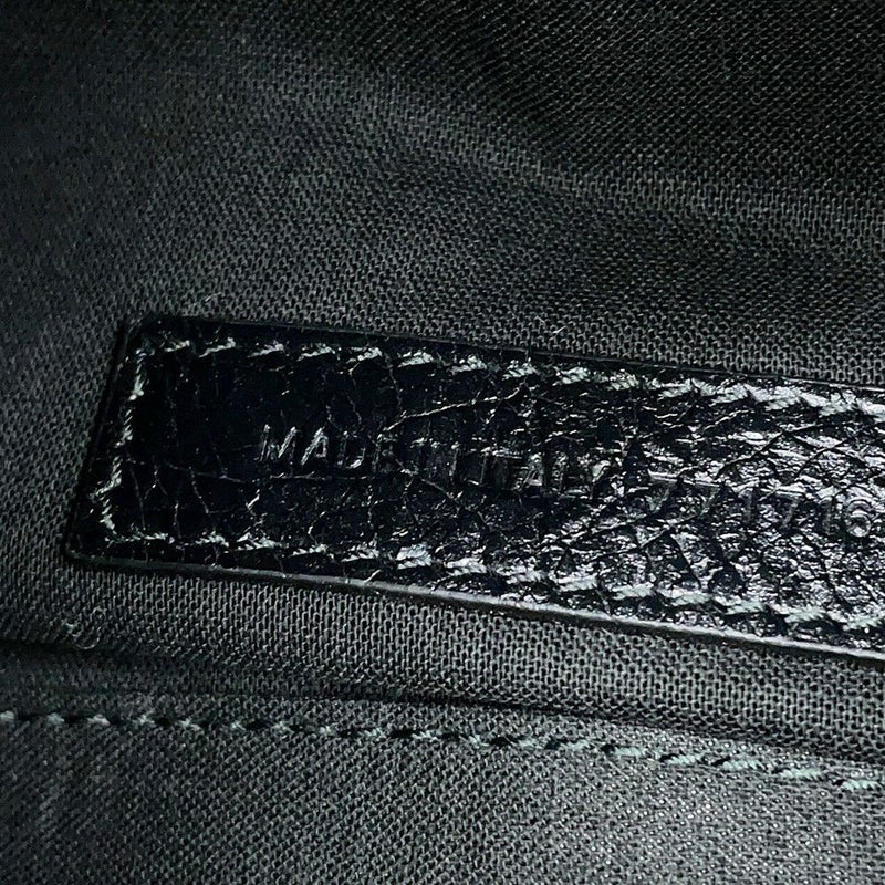 バレンシアガ ショルダーバッグ ルカゴール シリンダー レザー 771716 BALENCIAGA 黒