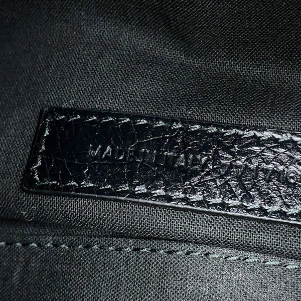 バレンシアガ ショルダーバッグ ルカゴール シリンダー レザー 771716 BALENCIAGA 黒