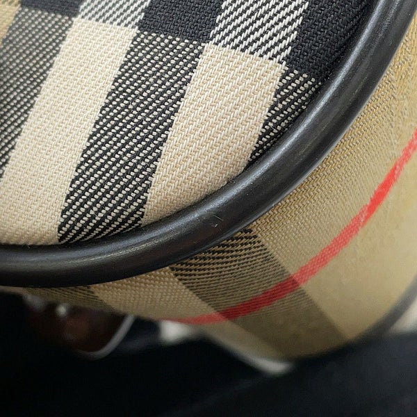 バーバリー ボストンバッグ バーバリーズ ノバチェック キャンバス BURBERRY