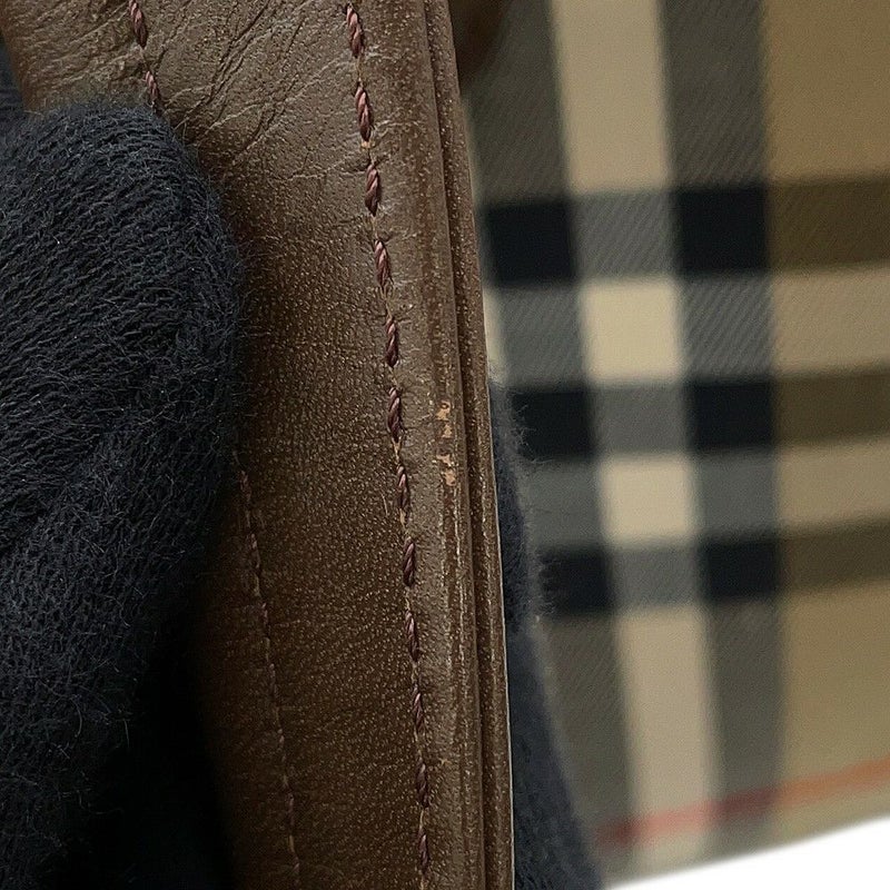 バーバリー ボストンバッグ バーバリーズ ノバチェック キャンバス BURBERRY
