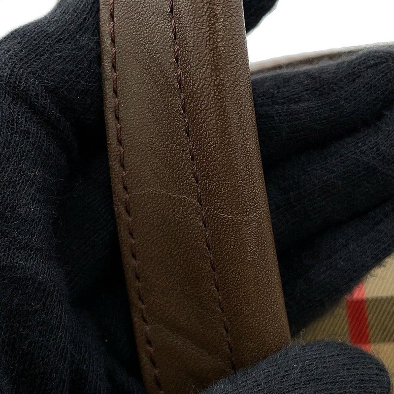 バーバリー ボストンバッグ バーバリーズ ノバチェック キャンバス BURBERRY