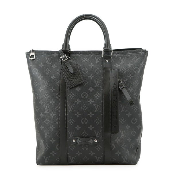 ルイヴィトン トートバッグ モノグラム・エクリプス トート・バックパック M45221 LOUIS VUITTON 2wayリュック 黒 ブラック