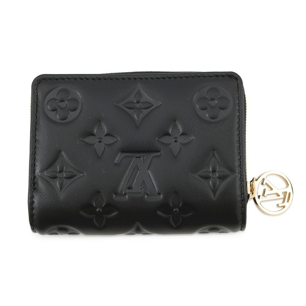 【美品】Louis Vuitton 二つ折り財布 モノグラムレザー 日本未入荷♪LV モノグラム ラムレザー 二つ折り財布 関税なし (Louis