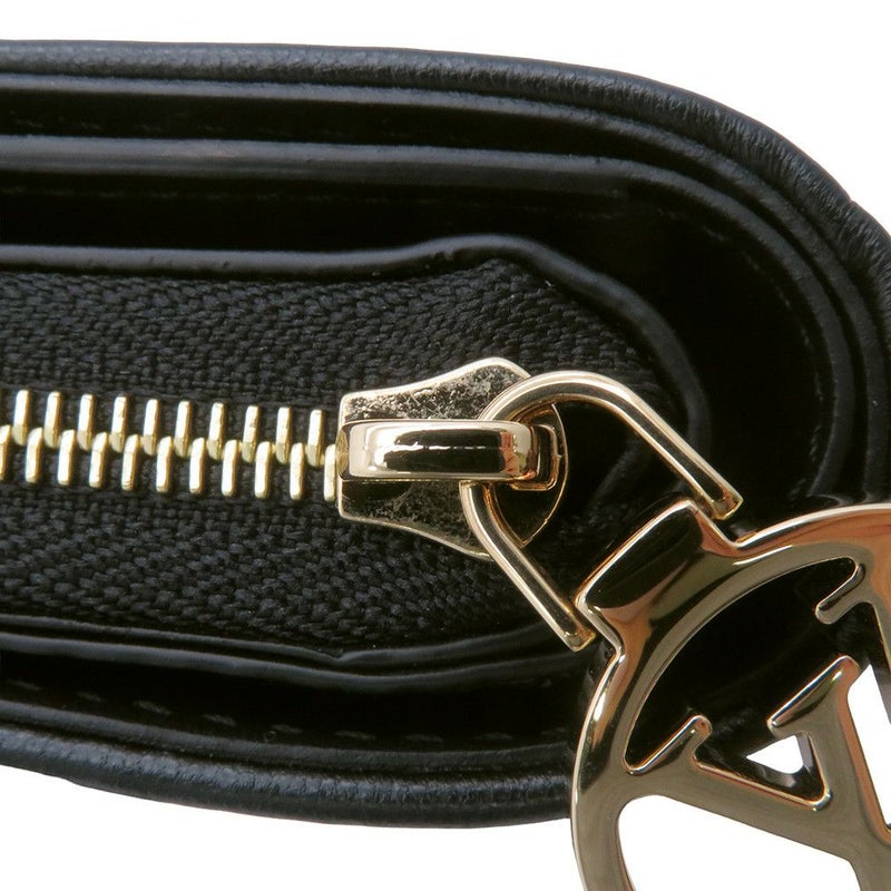 ルイヴィトン 二つ折り財布 ラムレザー/モノグラム・パターン ポルトフォイユ・ルー M81599 LOUIS VUITTON ブラック 黒