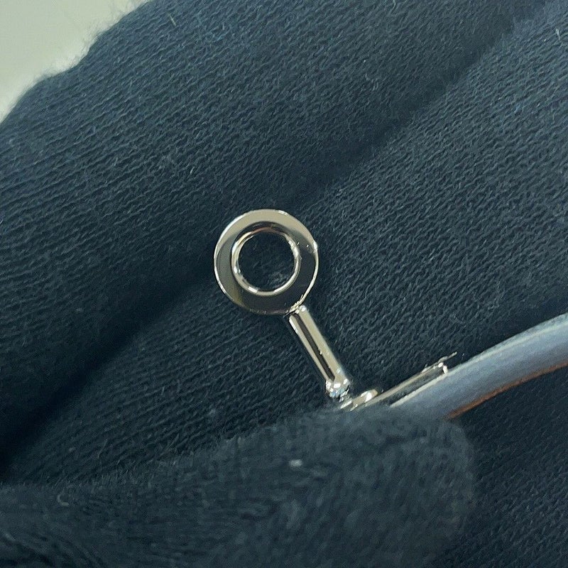 エルメス ブレスレット ミニケリー ドゥブルトゥール シルバー/シルバー金具 シェブルシャムキラ サイズT2 K刻印 HERMES アクセサリー