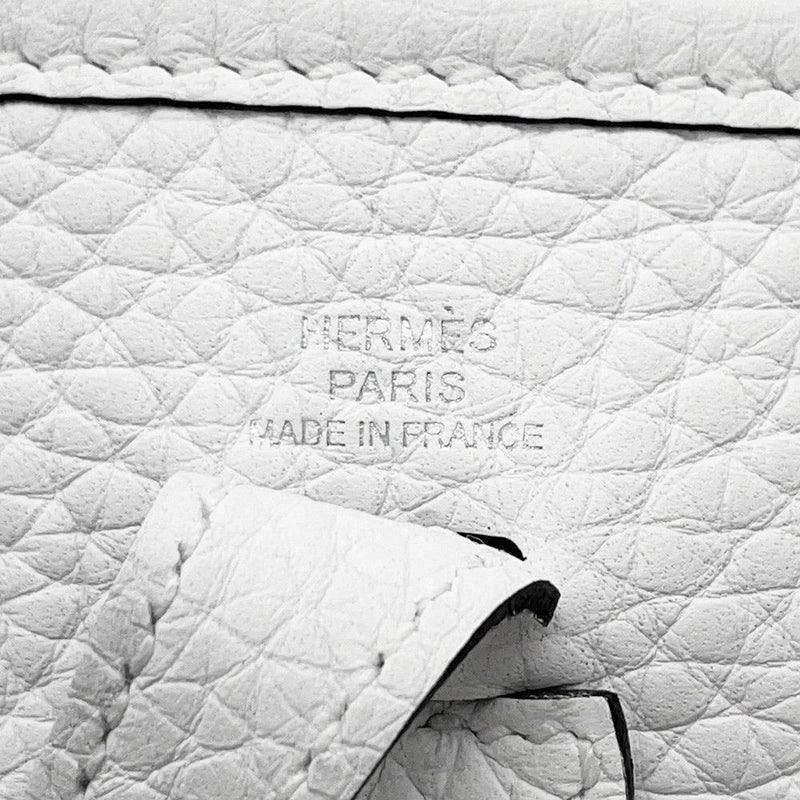 エルメス エブリンTPM 111cm アマゾン ニューホワイト/シルバー金具 トリヨンクレマンス W刻印 白