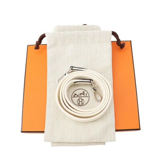 エルメス エブリンTPM 111cm アマゾン ニューホワイト/シルバー金具 トリヨンクレマンス W刻印 白