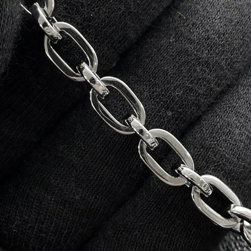 エルメス チェーンショルダーバッグ シネティック ブラック/シルバー金具 シェブルミゾル C刻印 黒