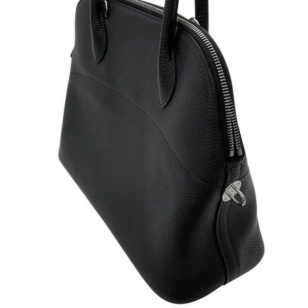 エルメス ハンドバッグ ボリード31 ブラック/シルバー金具 トリヨンクレマンス C刻印 2wayショルダー 黒