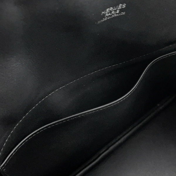 エルメス ハンドバッグ ボリード31 ブラック/シルバー金具 トリヨンクレマンス C刻印 2wayショルダー 黒