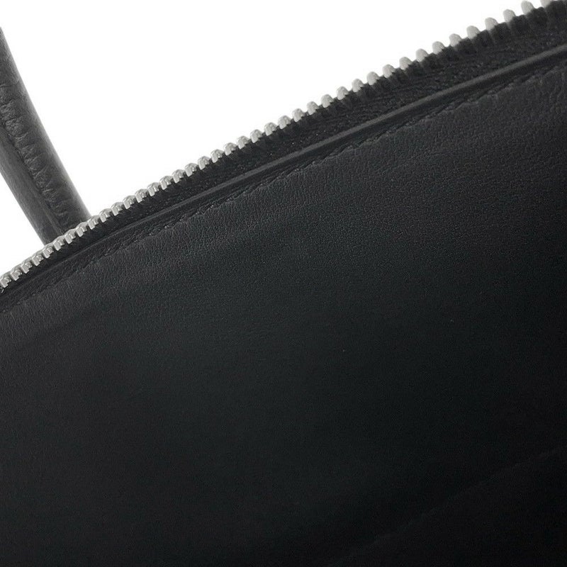 エルメス ハンドバッグ ボリード31 ブラック/シルバー金具 トリヨンクレマンス C刻印 2wayショルダー 黒