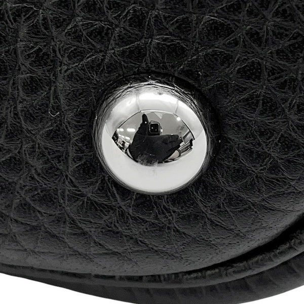 エルメス ハンドバッグ ボリード31 ブラック/シルバー金具 トリヨンクレマンス C刻印 2wayショルダー 黒