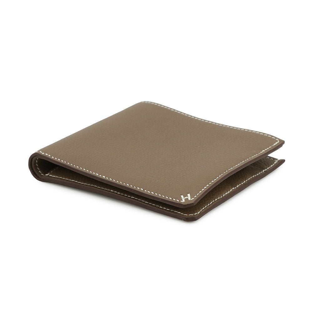 エルメス 二つ折り財布 セリエ コンパクト Sellier H エトゥープ