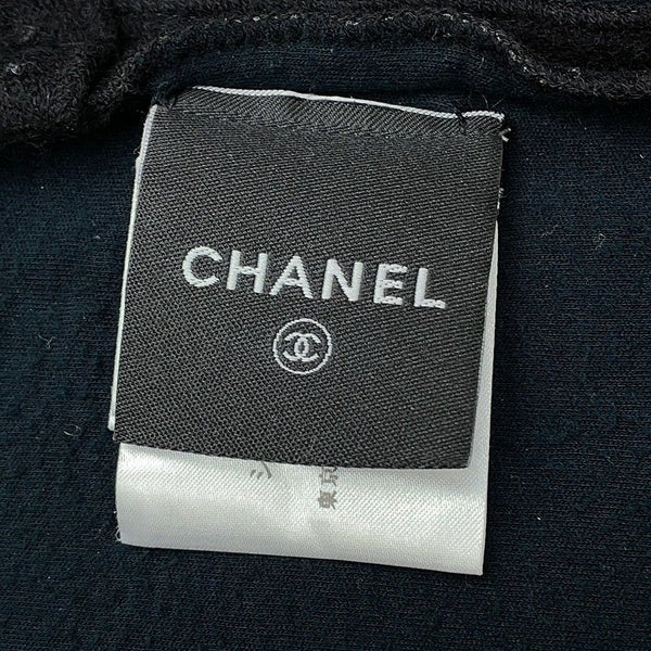 シャネル コート スポーツライン コート カシミヤ レディースサイズ38 P36681 CHANEL アウター 黒