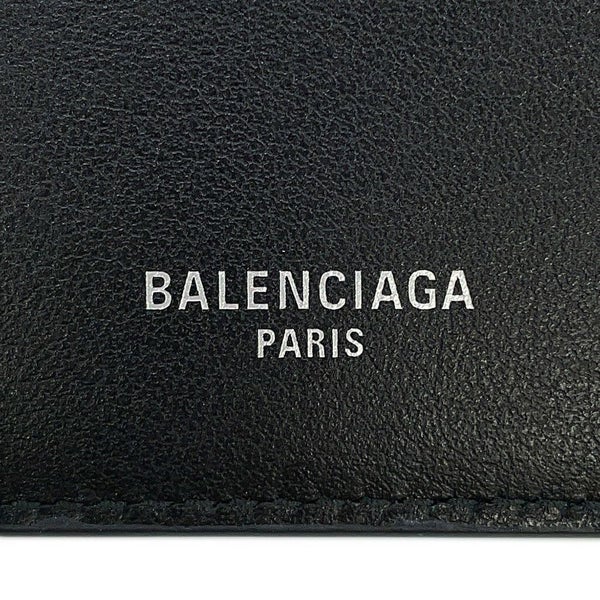 バレンシアガ 長財布 パスポート ロング ウォレット 1 チケット カーフレザー787774 BALENCIAGA メンズ 黒