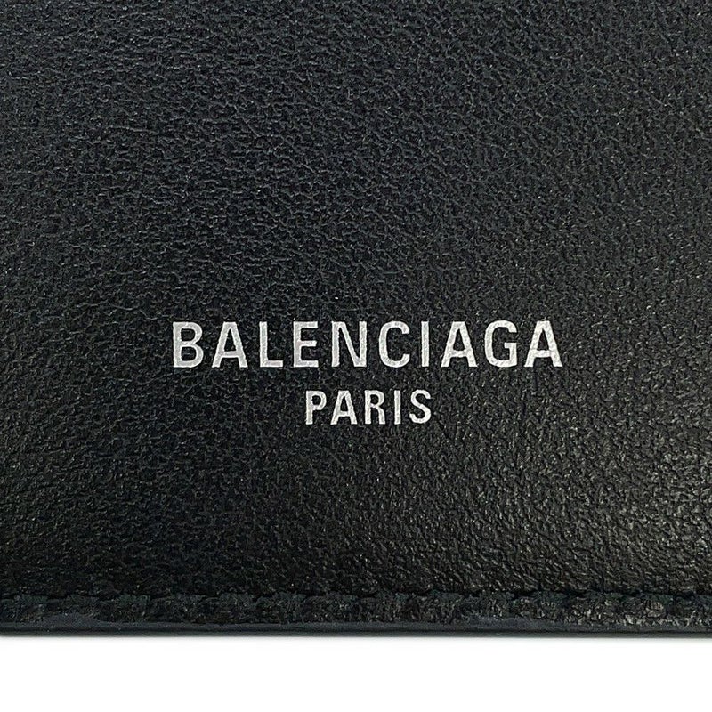 バレンシアガ 長財布 パスポート ロング ウォレット 1 チケット カーフレザー787774 BALENCIAGA メンズ 黒