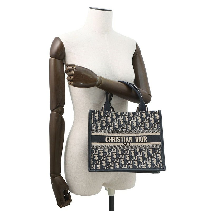 クリスチャン・ディオール トートバッグ  オブリーク エンブロイダリー ブックトート スモール M1325CZBB 2way トロッター