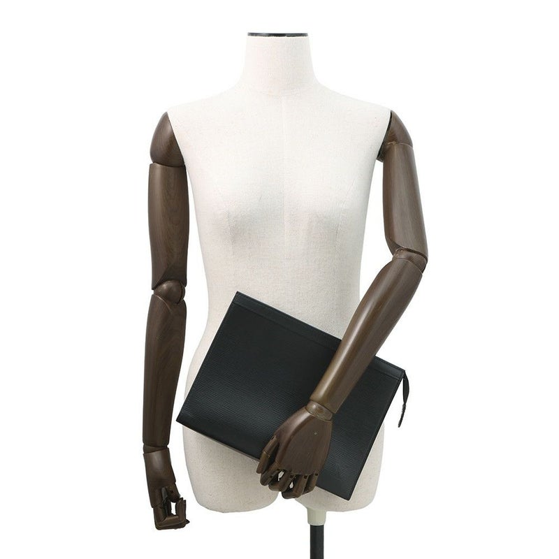 ルイヴィトン クラッチバッグ エピ ポシェット・ヴォワヤージュ M81326 LOUIS VUITTON ヴィトン バッグ メンズ ブラック 黒