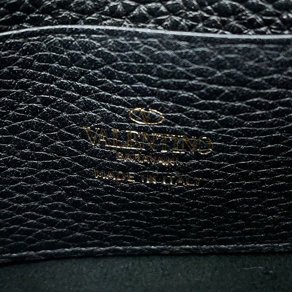 ヴァレンティノ・ガラヴァーニ ハンドバッグ ロックスタッズ XW2P0W07VSH VALENTINO 2way 黒
