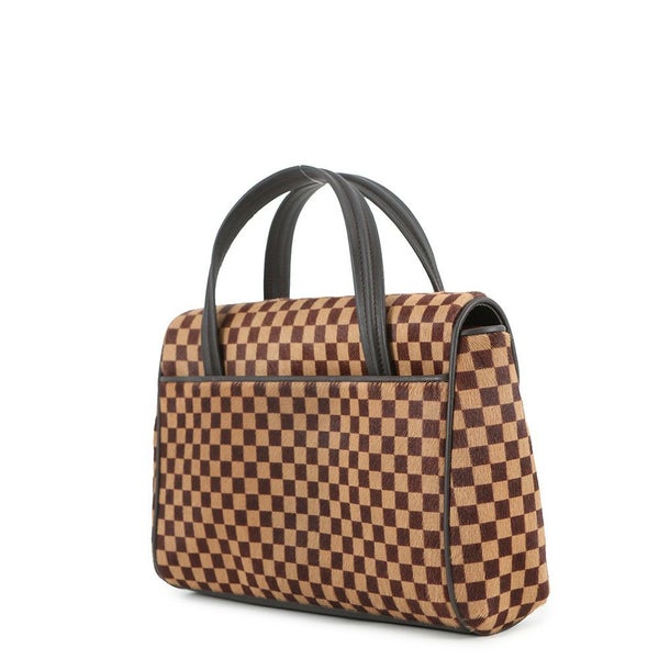ルイヴィトン ハンドバッグ ダミエ・ソバージュ/ハラコ ライオン M92131 LOUIS VUITTON ヴィトン バッグ