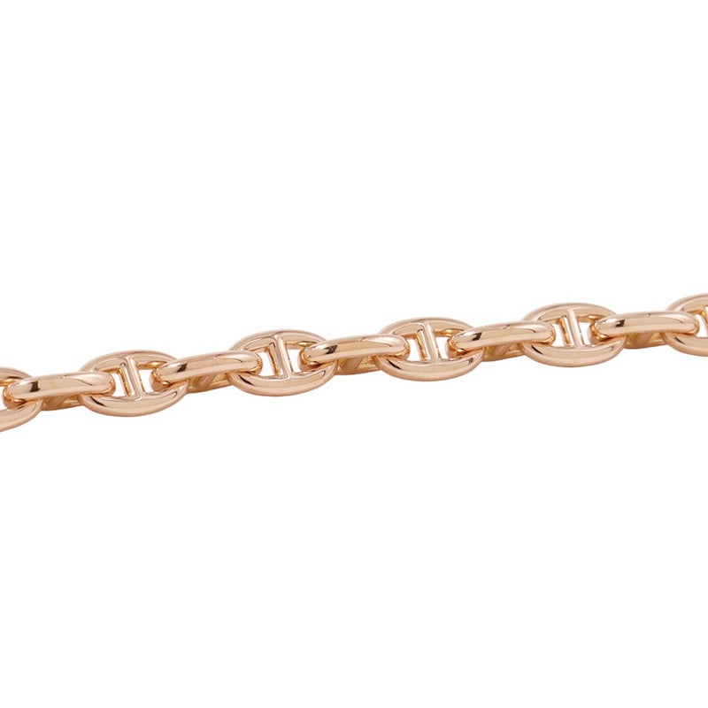 エルメス ブレスレット シェーヌダンクルTPM 22コマ K18PGピンクゴールド HERMES ジュエリー