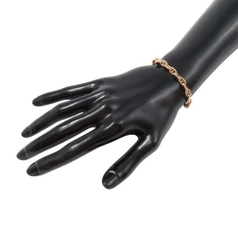 エルメス ブレスレット シェーヌダンクルTPM 24コマ K18PGピンクゴールド HERMES ジュエリー