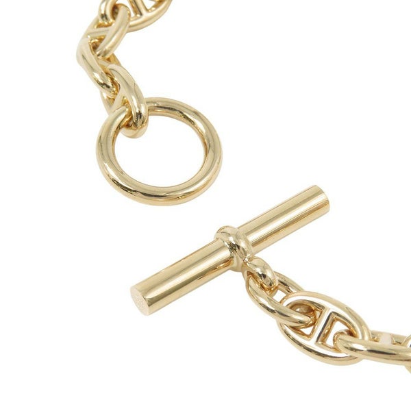 エルメス ブレスレット シェーヌダンクルTPM 22コマ K18YGイエローゴールド HERMES ジュエリー