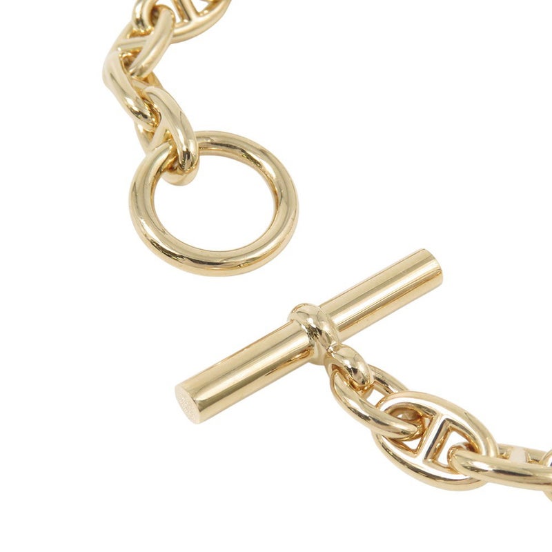 エルメス ブレスレット シェーヌダンクルTPM 22コマ K18YGイエローゴールド HERMES ジュエリー