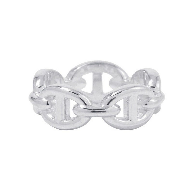 エルメス リング シェーヌダンクル アンシェネPM Enchainee SV925シルバー リングサイズ51 HERMES ジュエリー