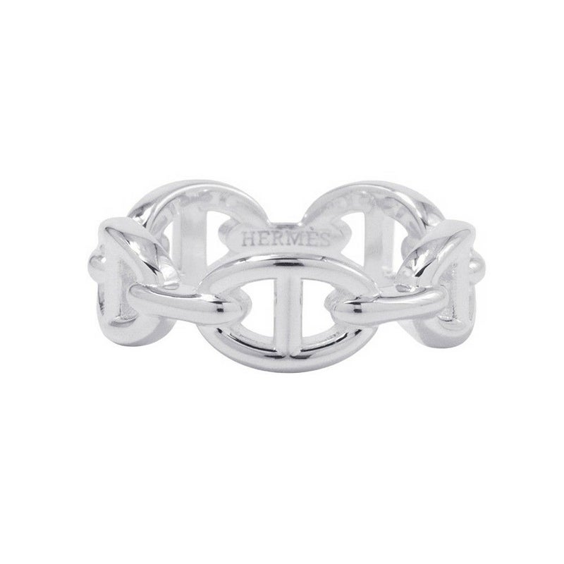 エルメス リング シェーヌダンクル アンシェネPM Enchainee SV925シルバー リングサイズ55 HERMES ジュエリー