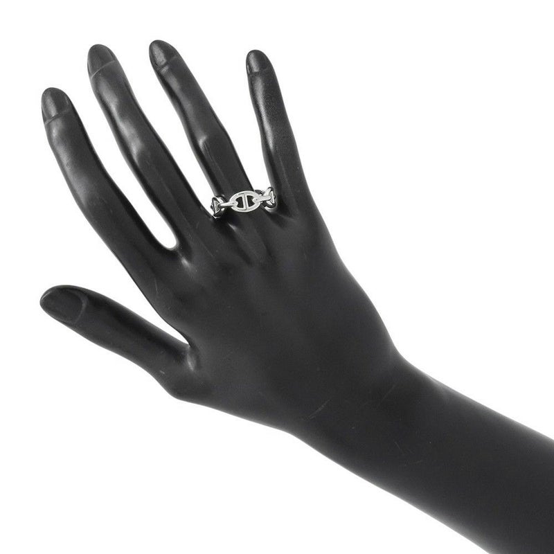 エルメス リング シェーヌダンクル アンシェネPM Enchainee SV925シルバー リングサイズ55 HERMES ジュエリー