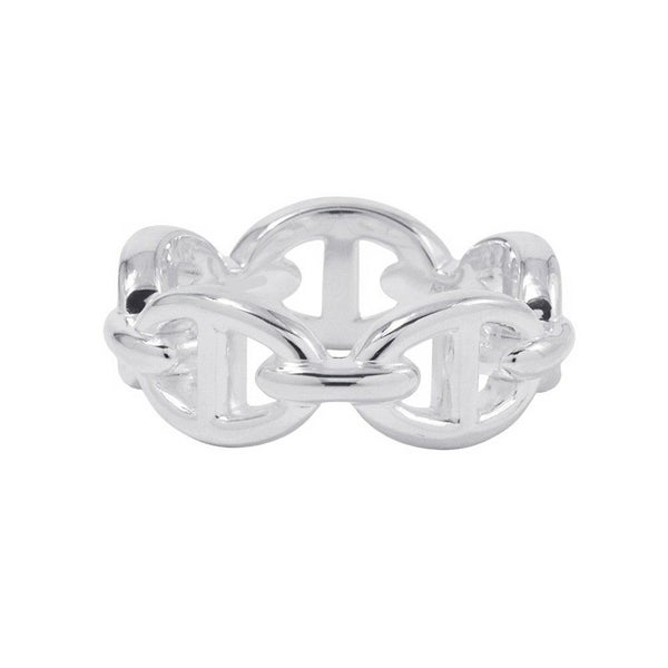 エルメス リング シェーヌダンクル アンシェネPM Enchainee SV925シルバー リングサイズ51 HERMES ジュエリー