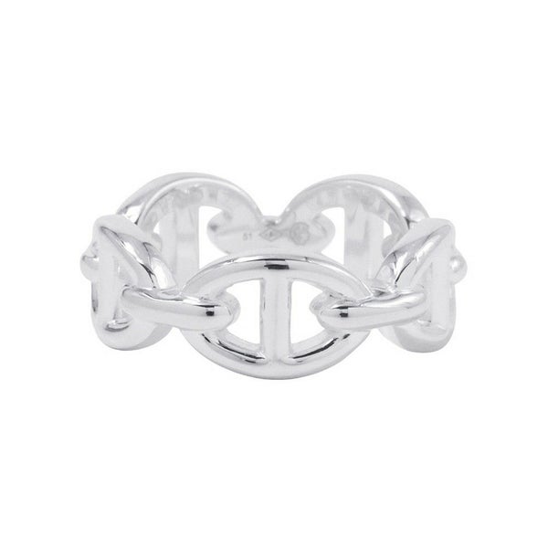 エルメス リング シェーヌダンクル アンシェネPM Enchainee SV925シルバー リングサイズ51 HERMES ジュエリー