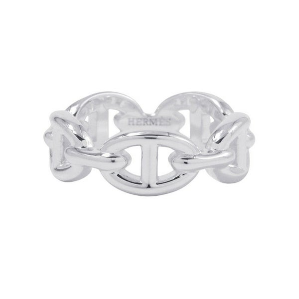 エルメス リング シェーヌダンクル アンシェネPM Enchainee SV925シルバー リングサイズ53 HERMES ジュエリー
