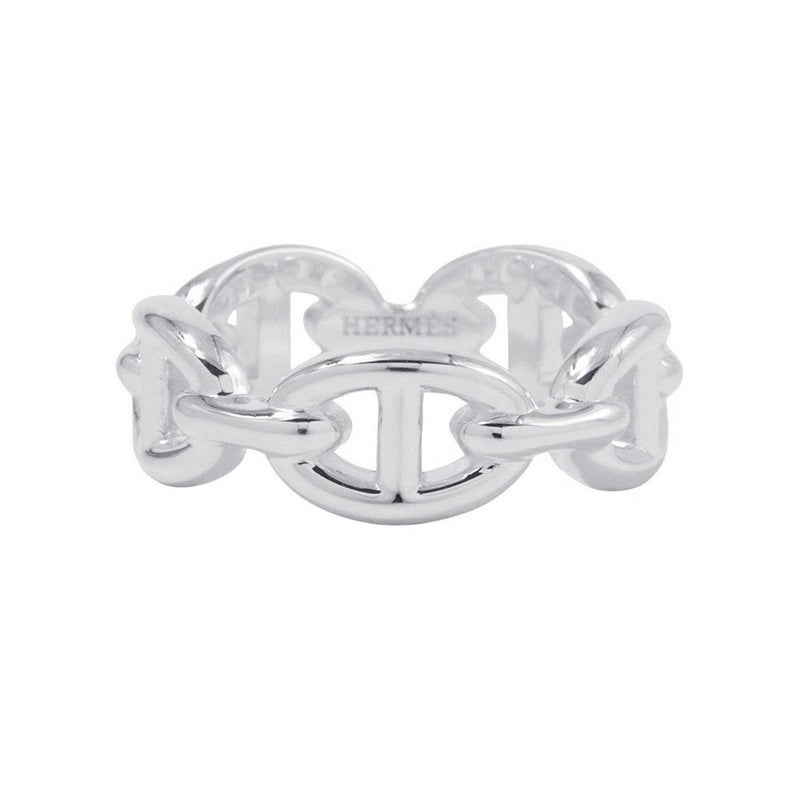 エルメス リング シェーヌダンクル アンシェネPM Enchainee SV925シルバー リングサイズ53 HERMES ジュエリー
